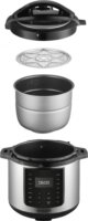 Concept CK8001 Multifunkciós Okos főzőedény 1000 Watt - Inox / Fekete