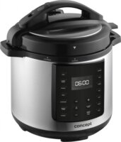 Concept CK8001 Multifunkciós Okos főzőedény 1000 Watt - Inox / Fekete
