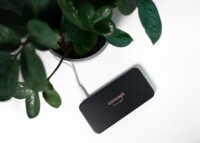 Concept KZ2020 LED Hordozható Kozmetikai Sminktükör 11,8 x 5,8 x 1,4 cm - Fekete