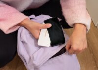 Concept KZ2010 LED Hordozható Kozmetikai Sminktükör 11,8 x 5,8 x 1,4 cm - Fehér