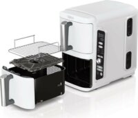 Ninja SL400EUWH AirFryer Forrólevegős sütő 9.5L 2470 Watt - Fehér