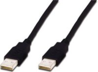 Assmann USB 2.0 kábel 3m - Fekete