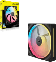 Corsair LX140-R RGB Reverse 140mm PWM Rendszerhűtő ventilátor - Fekete
