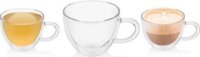 ETA 18092010 Cappuccino 230ml Üveg pohár szett 2 darabos