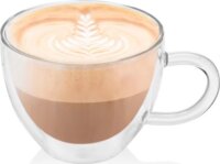 ETA 18092010 Cappuccino 230ml Üveg pohár szett 2 darabos