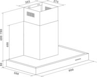 Respekta CH 22098 IXB Kürtős Páraelszívó - Inox