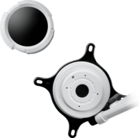 Asus ROG Strix LC III 360 ARGB LCD All In One Univerzális CPU Vízhűtés - Fehér