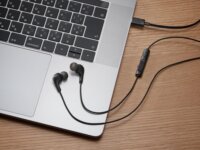 JVC HA-FR9UC-BU Gumy Connect USB-C Fülhallgató Headset - Fekete
