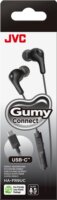 JVC HA-FR9UC-BU Gumy Connect USB-C Fülhallgató Headset - Fekete