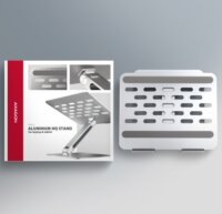 Axagon STND-LQ Állítható / Dönthető 10"-16" Laptop Asztali Állvány - Ezüst