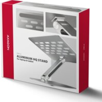 Axagon STND-LQ Állítható / Dönthető 10"-16" Laptop Asztali Állvány - Ezüst
