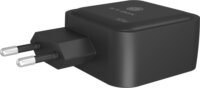 Icy Box IB-PS1030-PD USB-A / 2x USB-C Hálózati Gyorstöltő Adapter 65W - Fekete
