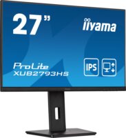 iiyama 27" XUB2793HS-B7 ProLite 16:9 FullHD IPS LED Monitor - Fekete