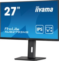 iiyama 27" XUB2793HS-B7 ProLite 16:9 FullHD IPS LED Monitor - Fekete
