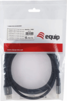 Equip 119282 Prémium DisplayPort 2.1 - DisplayPort 2.1 16K 60Hz kábel 2m - Fekete