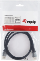 Equip 119281 Prémium DisplayPort 2.1 - DisplayPort 2.1 16K 60Hz kábel 1m - Fekete