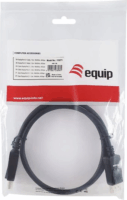 Equip 119271 DisplayPort 2.1 - DisplayPort 2.1 16K 60Hz kábel 1m - Fekete