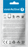 EverActive SC-450Q USB-A / USB-C Hálózati Gyorstöltő Adapter 45W - Fehér