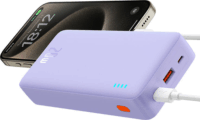 Baseus Airpow Powerbank USB-A + Type-C / 20000mAh 20W - Lila