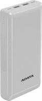 Adata C20 Powerbank USB-A + Type-C / 20000mAh 15W - Fehér