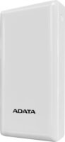 Adata C20 Powerbank USB-A + Type-C / 20000mAh 15W - Fehér