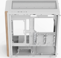 AeroCool D501A-G-WT-V2 Midi Torony Számítógépház + 4db 120mm ventilátor - Fehér