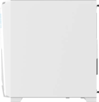 Gigabyte C301 Glass V2 Midi Torony Számítógépház + 4db 120mm ventilátor - Fehér