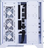 XPG Invader X BTF Midi Torony Számítógépház + 5db 120mm ventilátor - Fehér