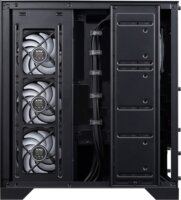XPG Invader X BTF Midi Torony Számítógépház + 5db 120mm ventilátor - Fekete