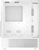 XPG Invader X Mini Midi Torony Számítógépház + 5db 120mm ventilátor - Fehér