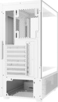 XPG Invader X Mini Midi Torony Számítógépház + 5db 120mm ventilátor - Fehér