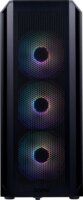 XPG Invader Air Plus Midi Torony Számítógépház + 5db 120mm ventilátor - Fekete