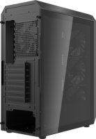 XPG Invader Air Plus Midi Torony Számítógépház + 5db 120mm ventilátor - Fekete