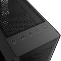 XPG Invader Air Plus Midi Torony Számítógépház + 5db 120mm ventilátor - Fekete