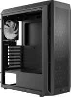 XPG Invader Air Plus Midi Torony Számítógépház + 5db 120mm ventilátor - Fekete