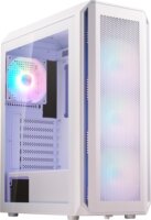 XPG Invader Air Plus Midi Torony Számítógépház + 5db 120mm ventilátor - Fehér