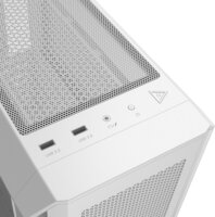 XPG Invader Air Plus Midi Torony Számítógépház + 5db 120mm ventilátor - Fehér