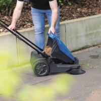 Scheppach S 800 Mechanikus 65cm Seprőgép 20L gyűjtőtartállyal