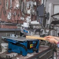 Scheppach HS 80 Elektromos Asztali Körfűrész 1200W