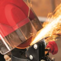 Scheppach KS 1200 Elektromos Asztali Láncélező 220W