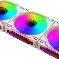 Ventaris VGCF120-1F-W Tempest RGB PWM Számítógép Hűtő Ventilátor - Fehér
