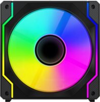 Ventaris VGCF120-3F Tempest RGB PWM Számítógép Hűtő Ventilátor 3db - Fekete