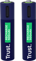 Trust 25585 Újratölthető LiPo Ceruzaelem AAA USB-C 500mAh (2db/csomag)