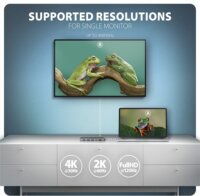 Axagon HMC-5H60 Univerzális USB-C Laptop dokkoló Állomás 100 Watt