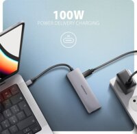 Axagon HMC-5H60 Univerzális USB-C Laptop dokkoló Állomás 100 Watt
