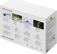 Baseus B1 2K WiFi 360° forgatható Okos Kamera - Fehér