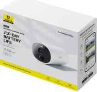 Baseus B1 2K WiFi 360° forgatható Okos Kamera - Fehér