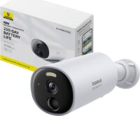 Baseus B1 2K WiFi 360° forgatható Okos Kamera - Fehér
