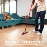 Vileda 174000 Pet Pro Always Clean Kisállat seprű - Piros / Fekete
