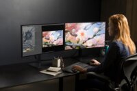 HP 25" 1A9C9AA Z25xs G3 16:9 QHD IPS Monitor - Fekete